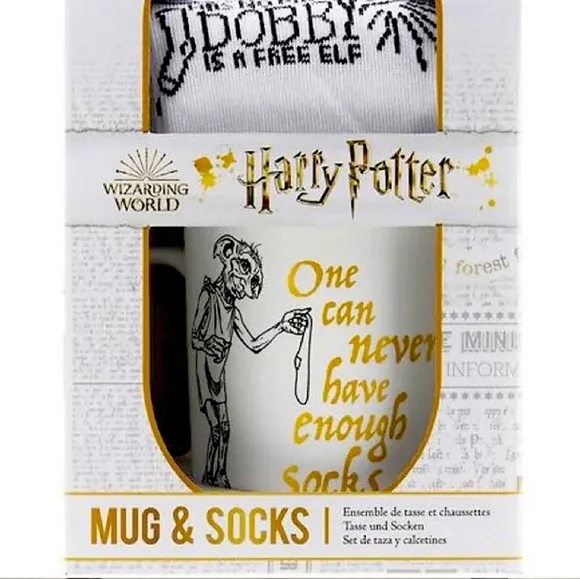 🆕️HARRY POTTER Dobby The Elf Mug & Socks Paladone 2021 - Picture 5 of 5